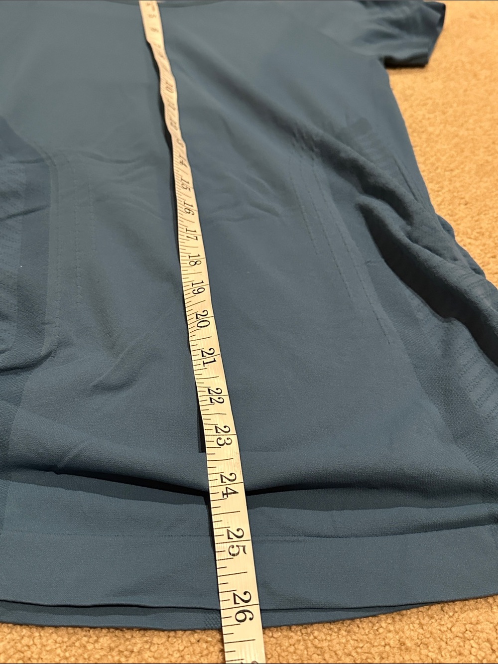 Athleta Short Sleeve Performance Tee in Teal Blue - Picture 5 of 6